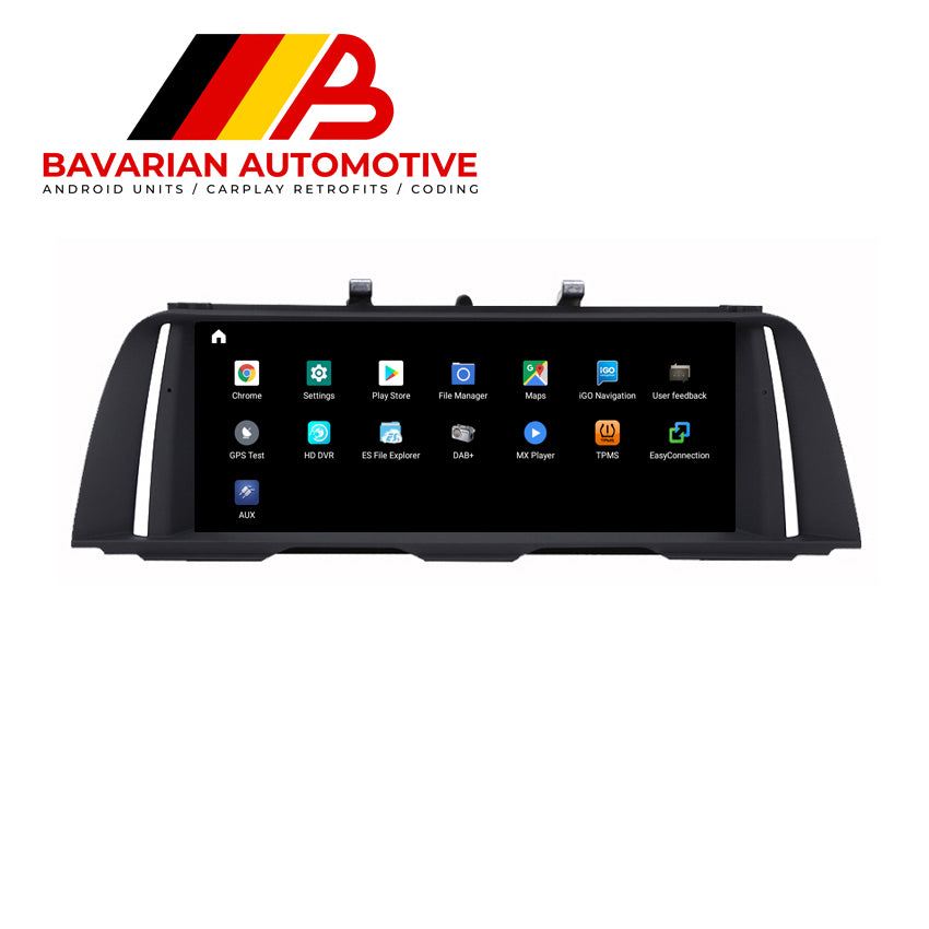 BMW 5 Series GT F07 | 10.25” Android 13 Display with Built in Apple CarPlay & Android Auto