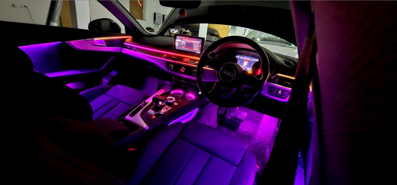 Audi A4 B9 Full Ambient Lighting Package