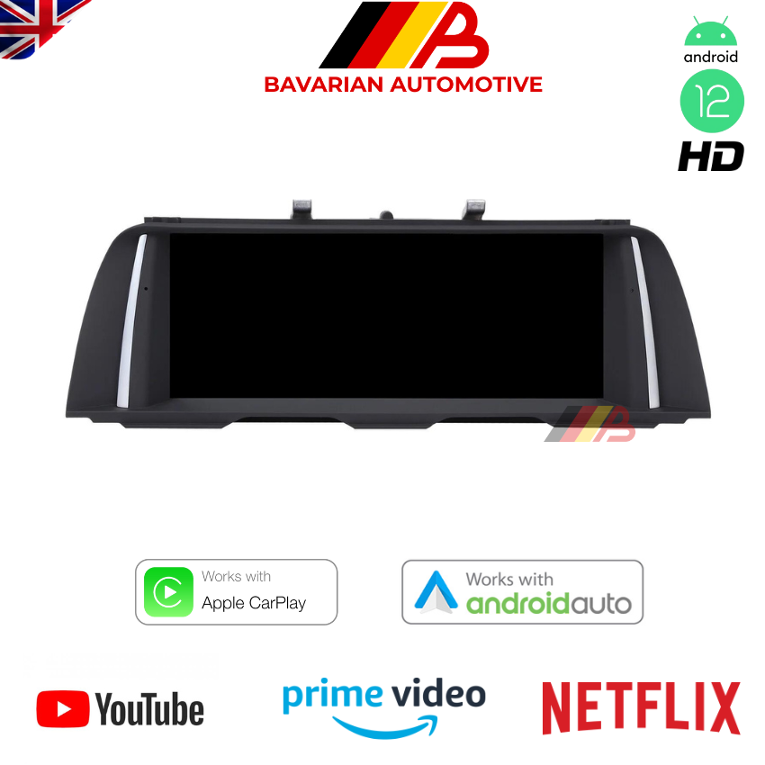 BMW 5 Series GT F07 | 10.25” Android 13 Display with Built in Apple CarPlay & Android Auto