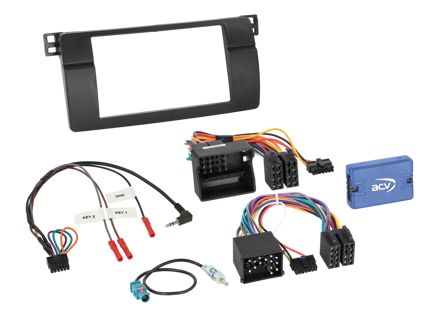 ACV BMW 3 Series E46 Double Din Complete Fitting Kit (AKBM03)
