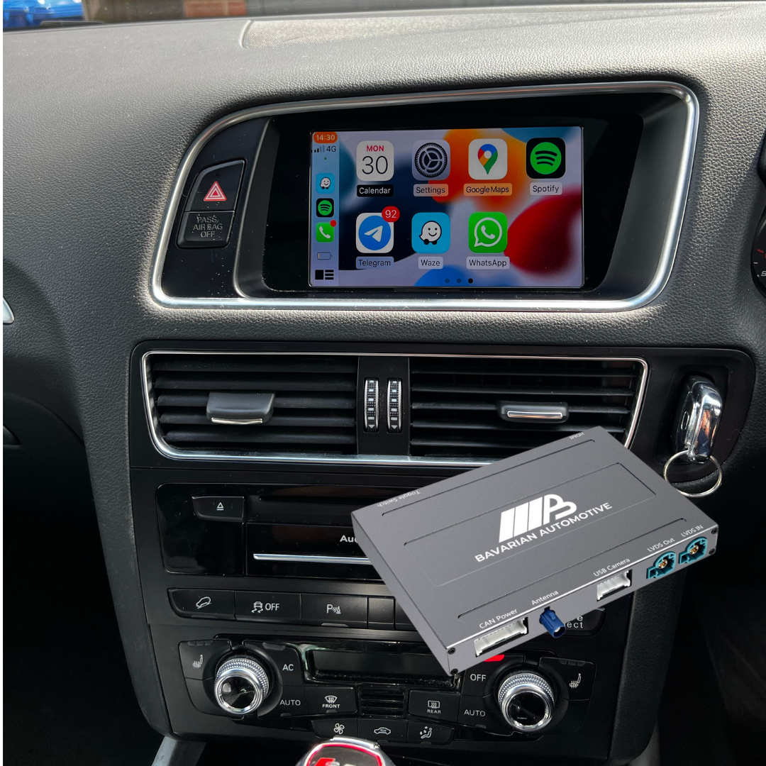 Audi Wireless Apple CarPlay Android Auto Retrofit Interface (A4 A5 A6 A7 A8 Q5 Q7)