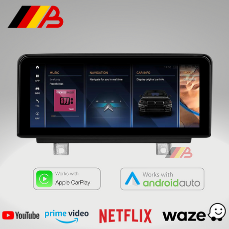 BMW 4 Series F32 F33 | 10.25” Android 13 Display with Built in Apple CarPlay