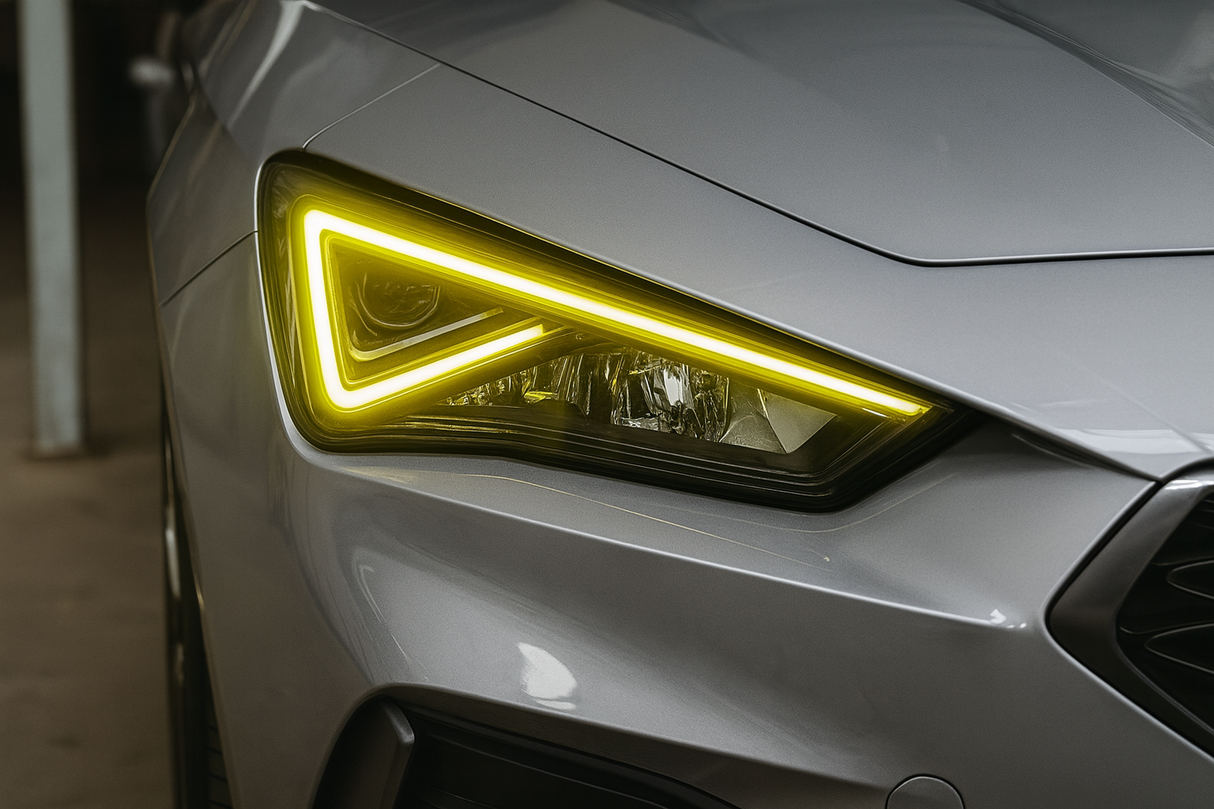 SEAT Leon Mk4 (2020–2024) Red / White / Yellow / Blue DRL LED Board Upgrade