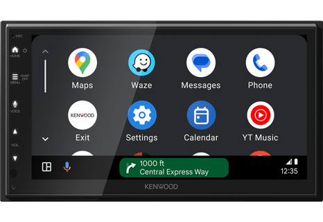 Kenwood DMX5023DABS Multimedia Receiver – 6.8” CarPlay Android Auto DAB+