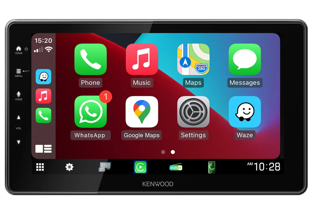 Kenwood DMX-F920DS 9.0" Floating HD Screen | Wireless Apple CarPlay & Android Auto | DAB+