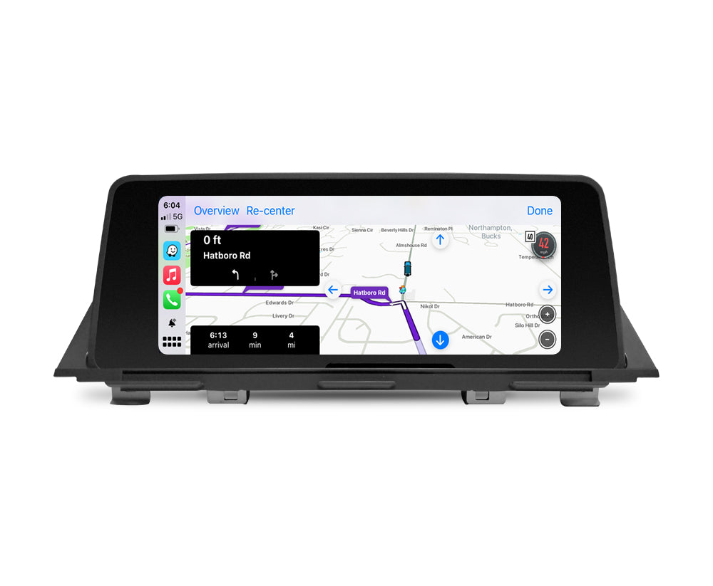 BMW 5 Series F07 F10 F11 | 10.25" Apple CarPlay Android Auto Screen Upgrade
