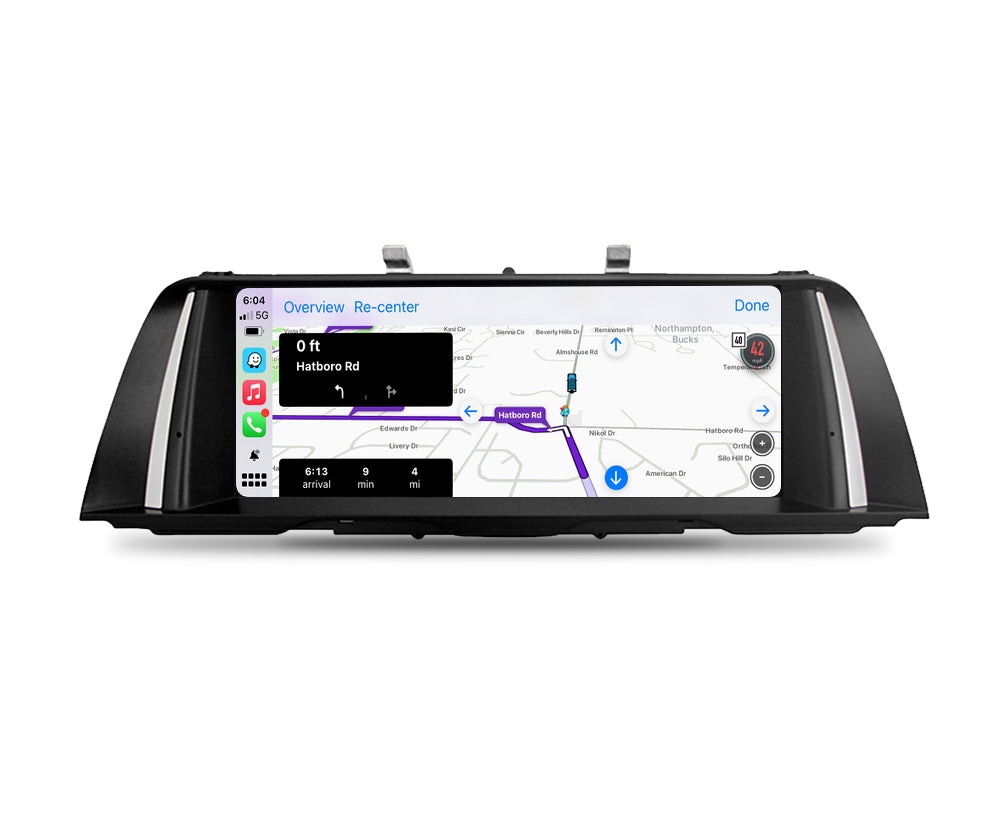 BMW 5 Series F07 | 10.25" Apple CarPlay Android Auto Screen Upgrade
