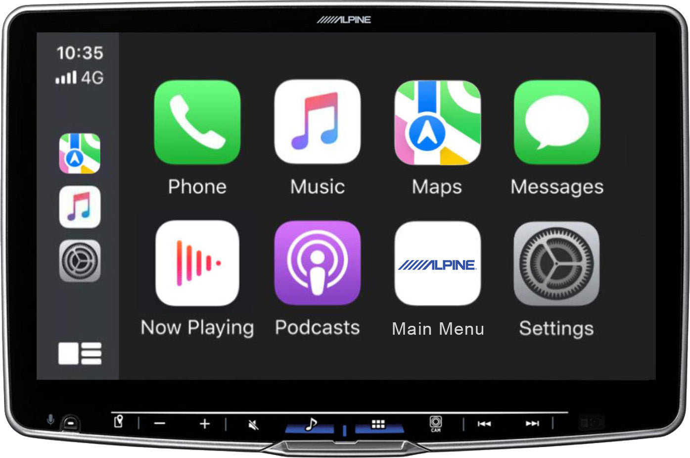 Alpine iLX‑F905D Halo 9 9″ Digital Media Receiver (DAB+, Wireless CarPlay & Android Auto)