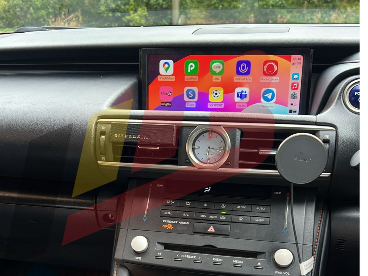 Lexus Wireless Apple CarPlay and Android Auto Retrofit Upgrade