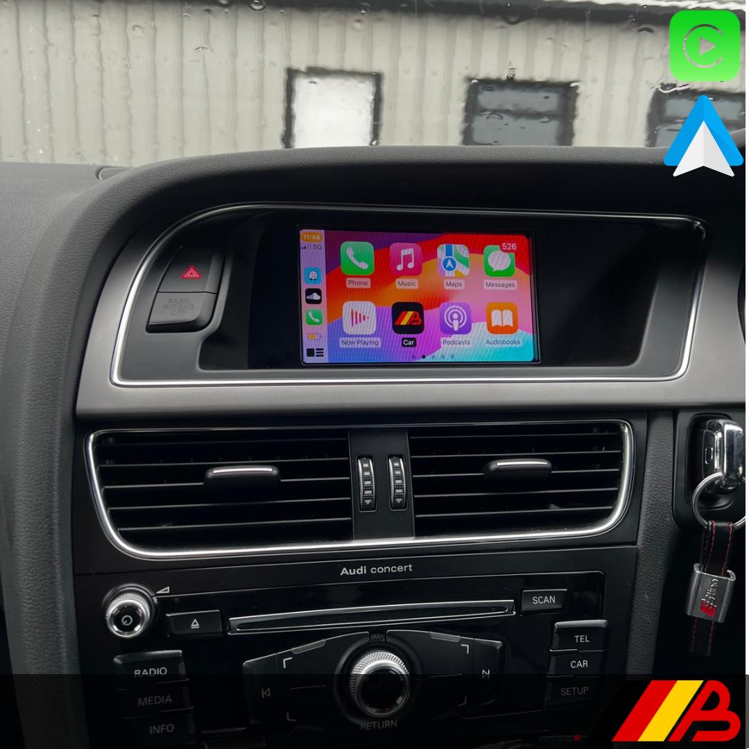 Audi Wireless Apple CarPlay Android Auto MMI Retrofit (Concert / Symphony (A4 A5 Q5))