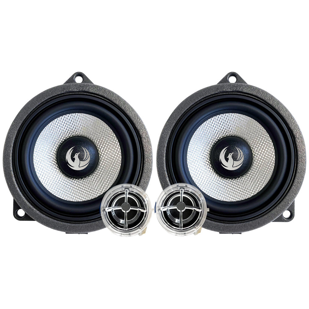Phoenix Gold ZDSB100CS 120W BMW Speaker Upgrade Kit – Plug-and-Play 2-Way Component System
