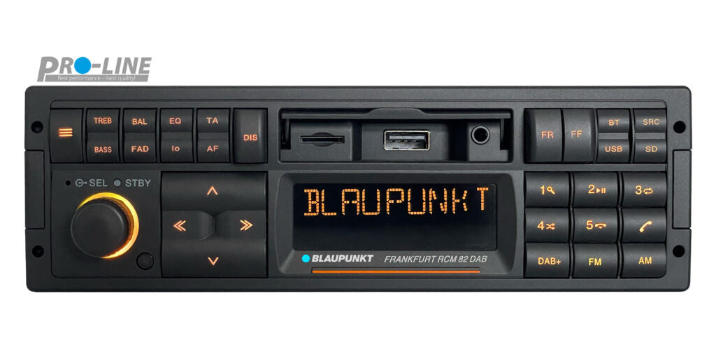 Blaupunkt Frankfurt RCM 82 DAB Retro Radio Kit – Universal Single DIN