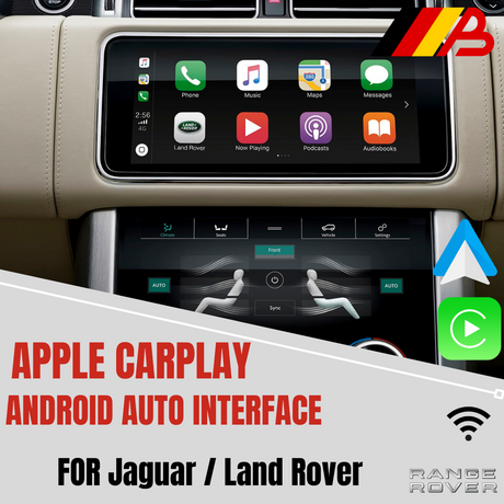 Land Rover / Jaguar Wireless Apple Carplay & Android Auto Retrofit (2012 - 2017)