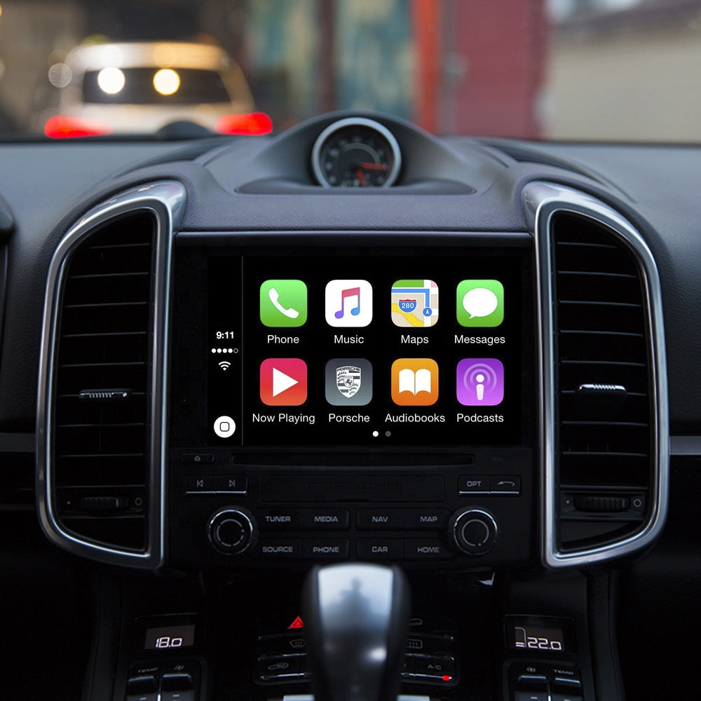 Porsche PCM 4 Wireless Apple Carplay & Android Auto Retrofit (Cayenne, Cayman, Panamera, Macan, 911)