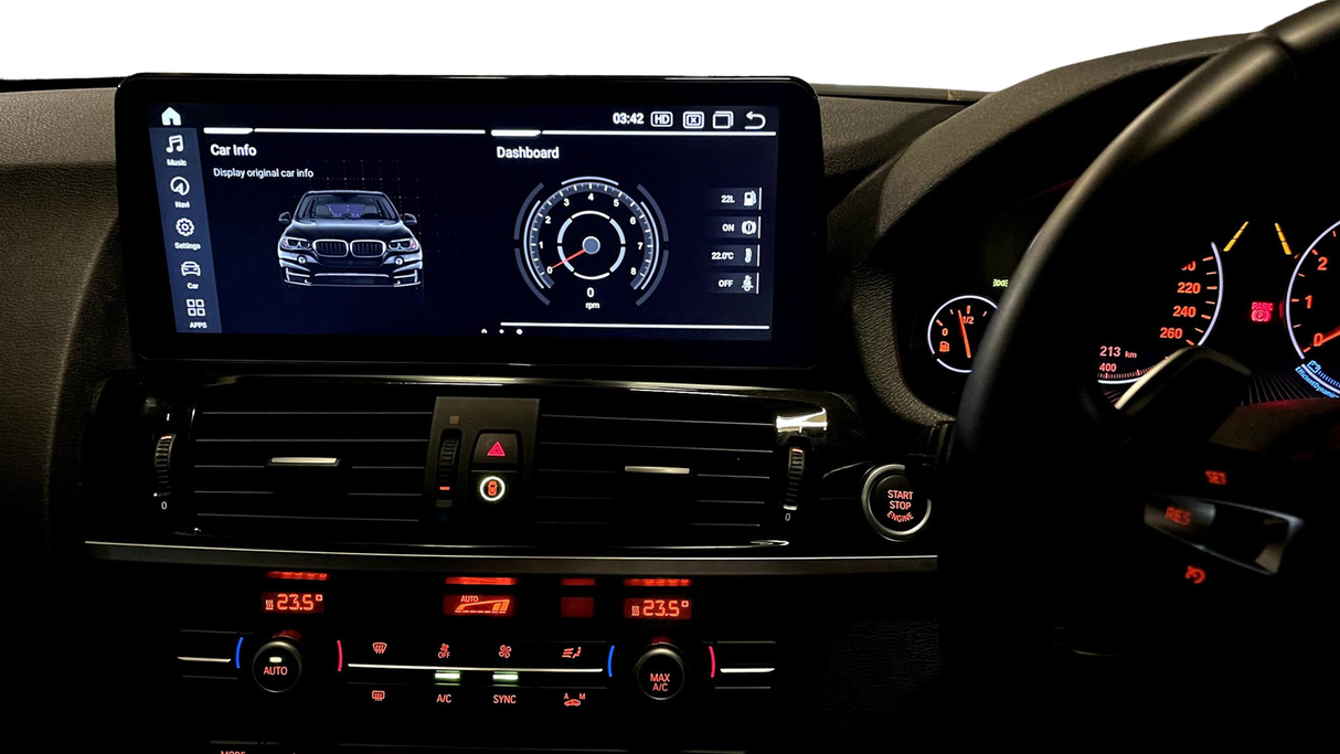 BMW 12.3" Android Touchscreen Android 14 System for BMW X3 X4 (F25/F26)