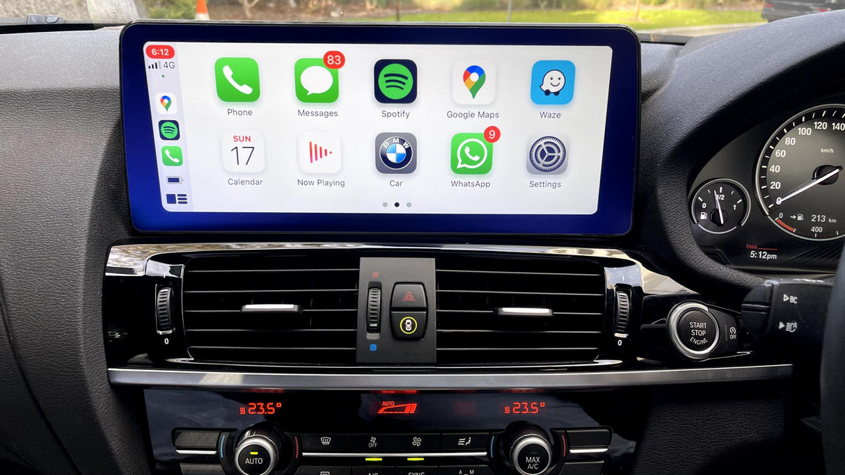 BMW 12.3" Android Touchscreen Android 14 System for BMW X3 X4 (F25/F26)