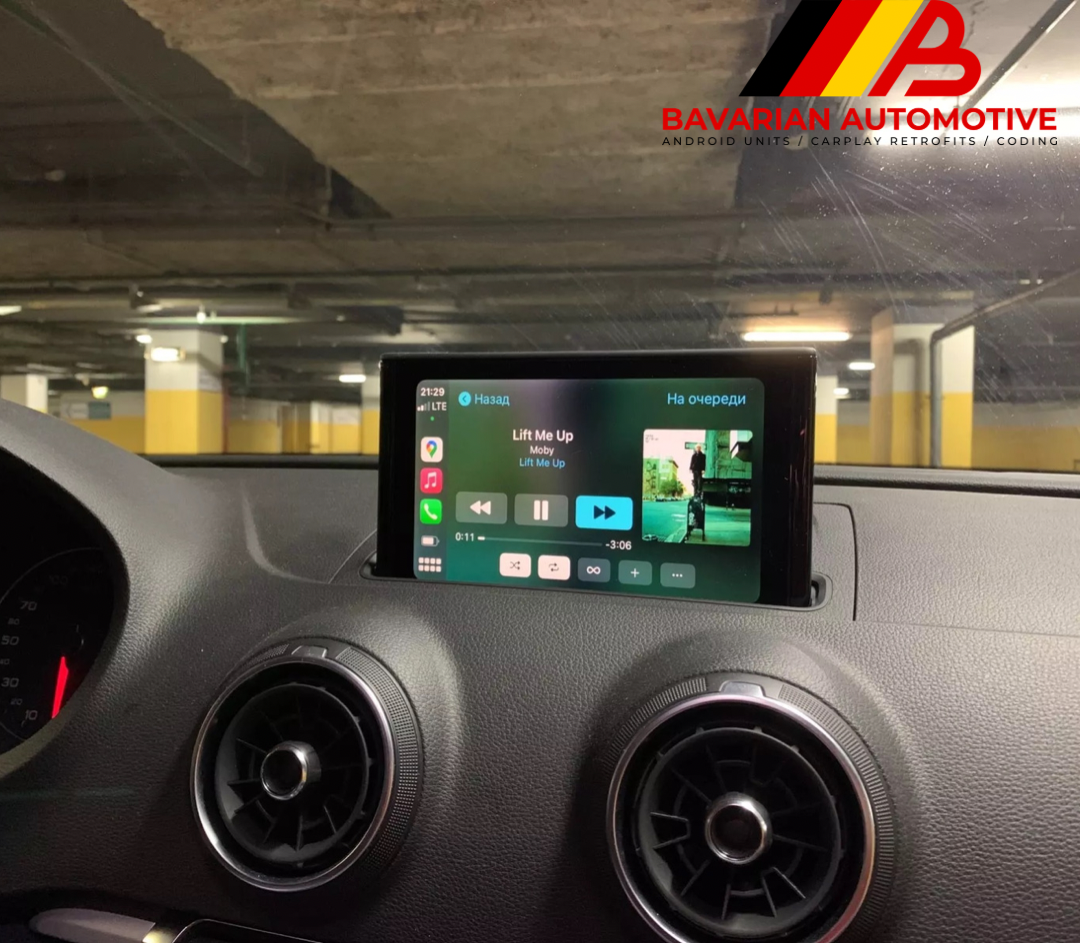 Audi A1 Q3 | Wireless Apple CarPlay and Android Auto Retrofit Kiit