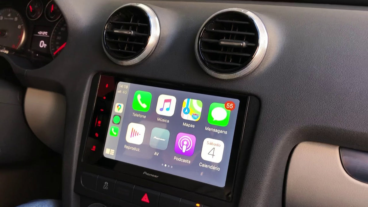 PIONEER SPH-DA160DAB APPLE CARPLAY ANDROID AUTO BLUETOOTH DAB RADIO CAR STEREO