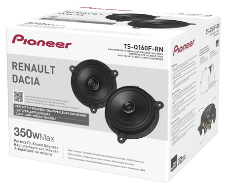 Pioneer TS-Q160F-RN 6.5" Coaxial Speakers for Renault, Nissan, Dacia & Lada