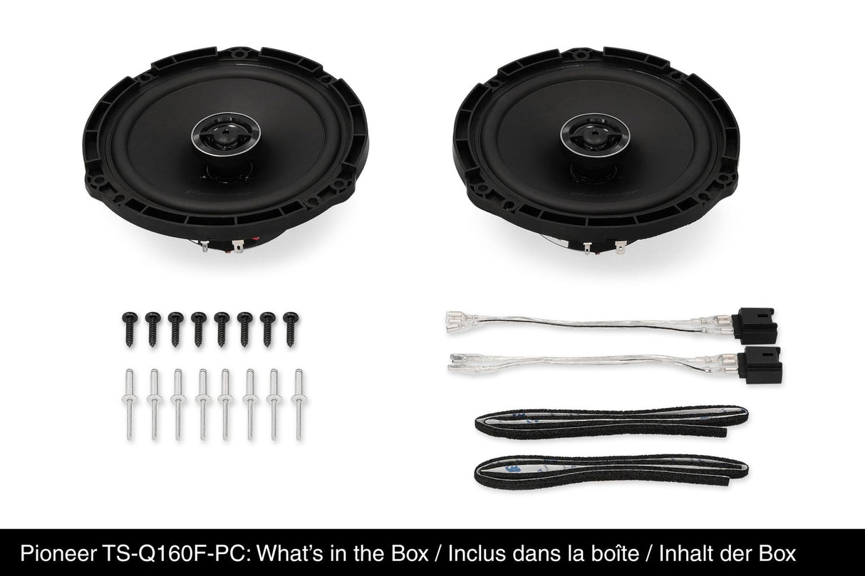 Pioneer TS-Q160F-PC 6.5" Coaxial Speakers for Peugeot, Citroën, DS & Vauxhall