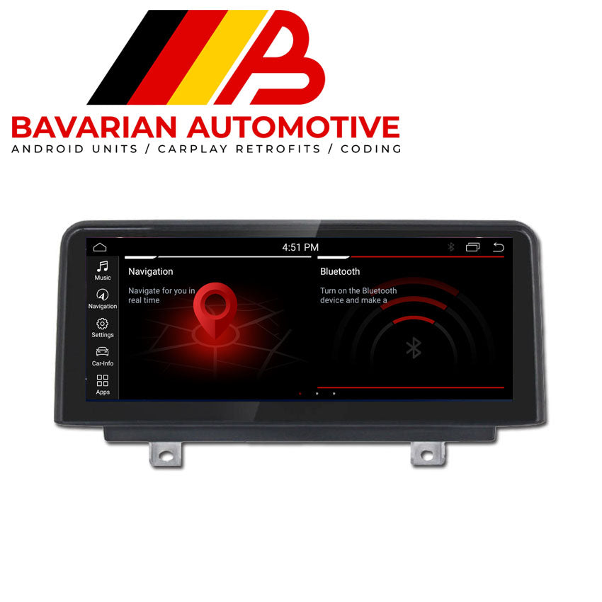 BMW 1 Series F20 F21 | 8.8” Android 13 Display with Built in Apple CarPlay & Android Auto