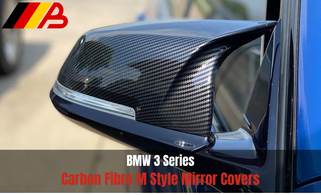 BMW 3 Series F30 F31 Carbon Fibre M Style Wing Mirror Covers