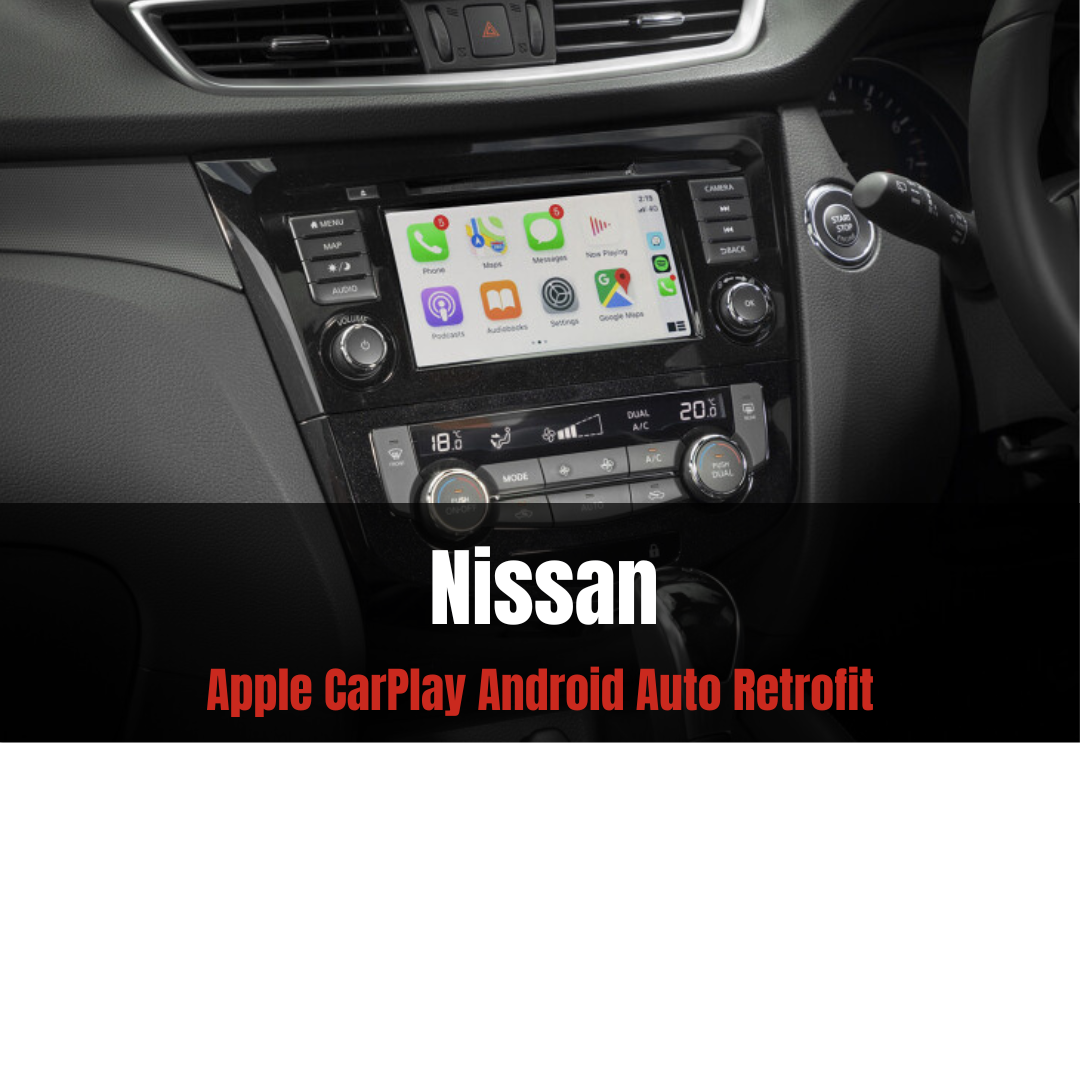 Nissan Navara 2014-2019 Apple CarPlay Android Auto Retrofit