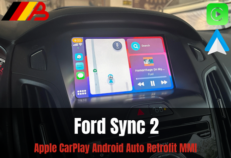 Ford Galaxy 2013-2016 Sync 2 Apple CarPlay Android Auto Retrofit