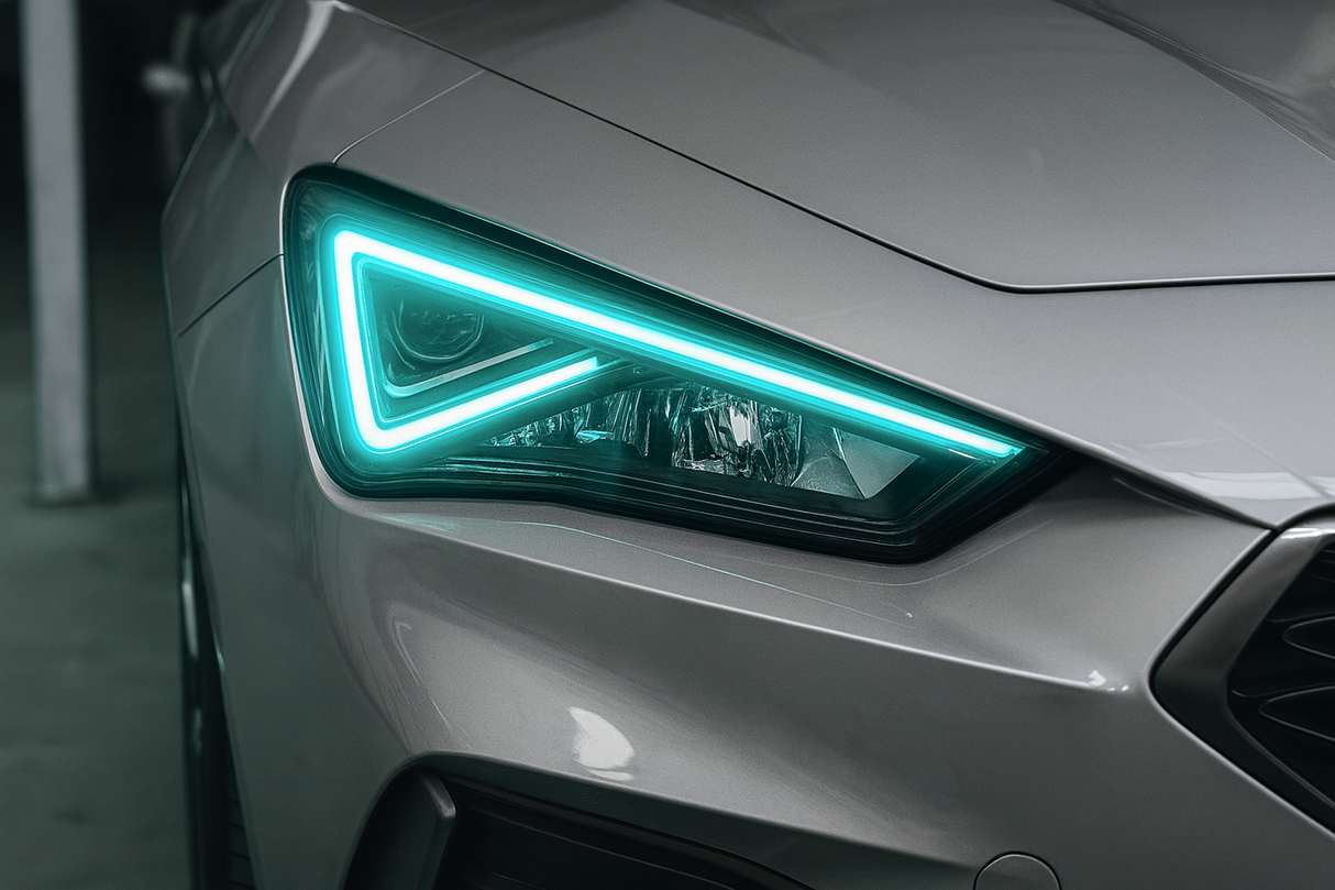 SEAT Leon Mk4 (2020–2024) Red / White / Yellow / Blue DRL LED Board Upgrade