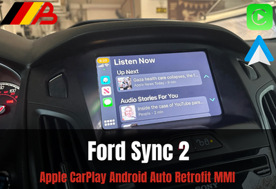 Ford Galaxy 2013-2016 Sync 2 Apple CarPlay Android Auto Retrofit