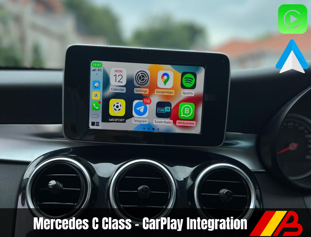 Mercedes NTG 5.5 Wireless Apple CarPlay Android Auto Retrofit