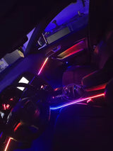 18-in-1 RGB Ambient Lighting Kit – Dashboard & Door Trim Interior LED (APP Controlled)