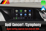 Audi Wireless Apple CarPlay Android Auto MMI Retrofit  (Concert / Symphony (A4 A5 Q5))