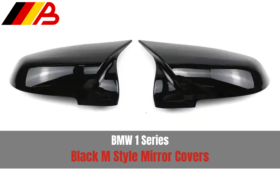 BMW 1 Series F20 F21 Black M Style Wing Mirror Covers