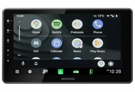 Kenwood DMX-F920DS  9.0" Floating HD Screen | Wireless Apple CarPlay & Android Auto | DAB+