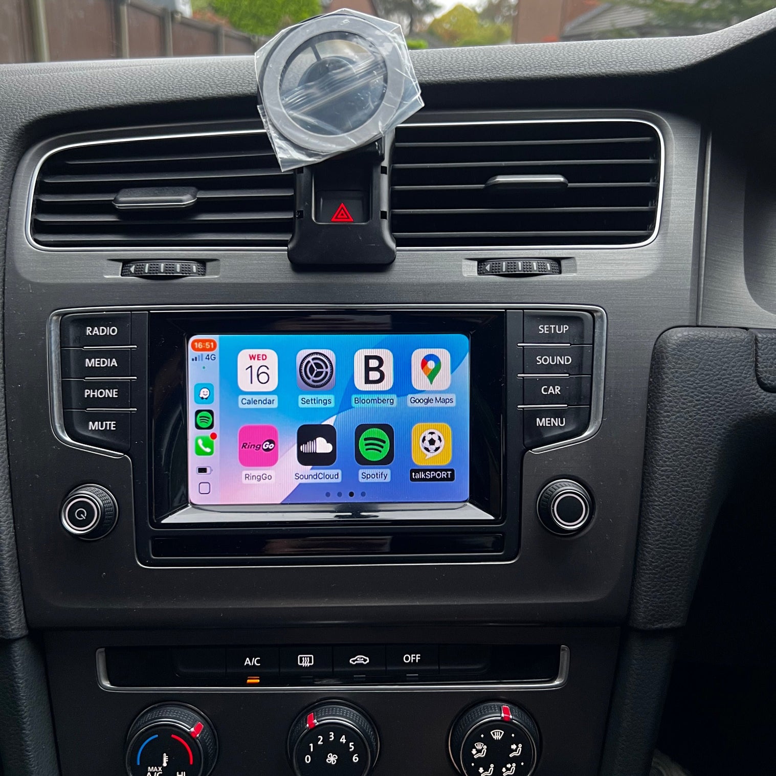Volkswagen Wireless Apple CarPlay and Android Auto MMI Retrofit Interf ...