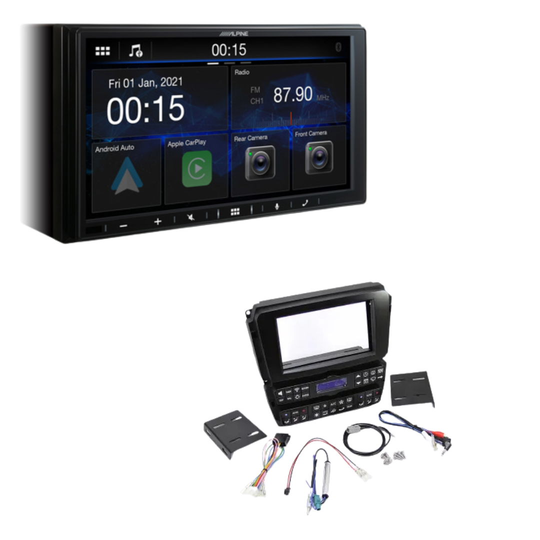 Bentley Continental GT Apple CarPlay & Android Auto Double DIN Upgrade (2004–2011) Alpine iLX-W690D | Full Climate, Steering & OEM Feature Retention