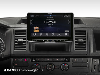 Alpine iLX‑F905D Halo 9 9″ Digital Media Receiver (DAB+, Wireless CarPlay & Android Auto)