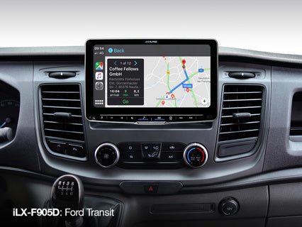 Alpine iLX‑F905D Halo 9 9″ Digital Media Receiver (DAB+, Wireless CarPlay & Android Auto)