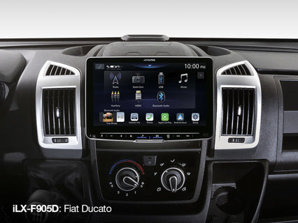 Alpine iLX‑F905D Halo 9 9″ Digital Media Receiver (DAB+, Wireless CarPlay & Android Auto)