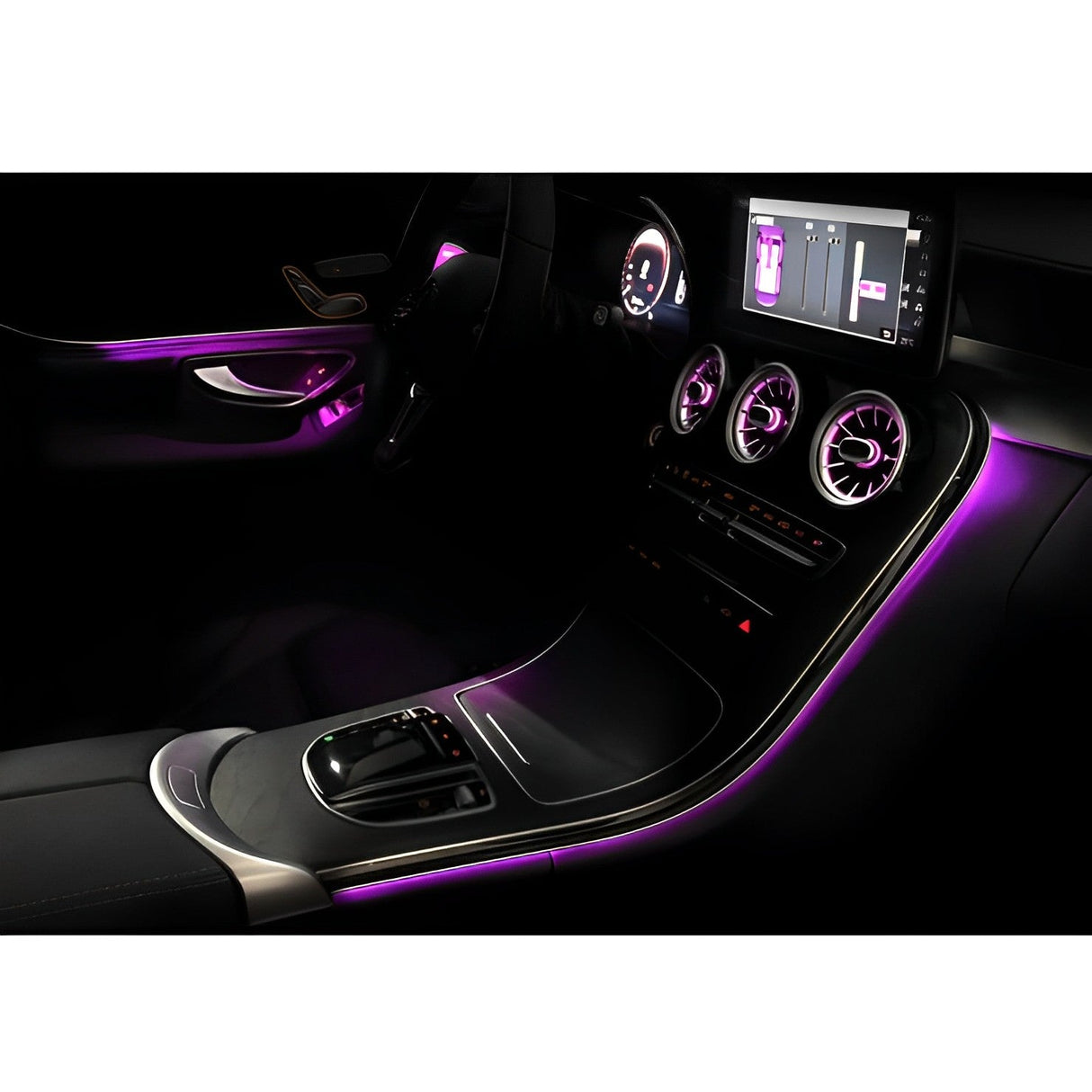 Mercedes C Class W205 Ambient Lighting Kit