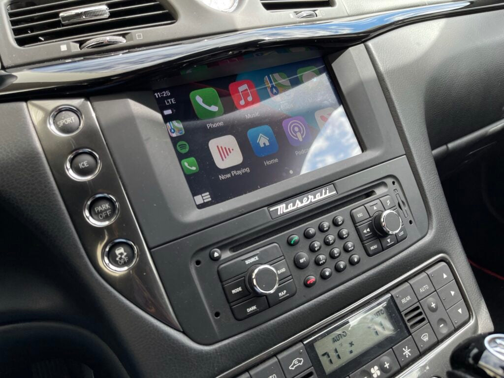 Maserati Wireless Apple CarPlay Android Auto Interface (Ghibli/Quattroporte 2014-2016)