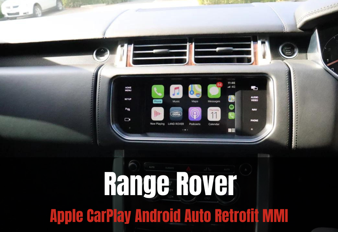 Land Rover / Jaguar Wireless Apple Carplay & Android Auto Retrofit (2012 - 2017)