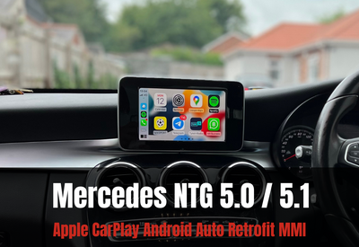 Mercedes NTG 5 / 5.1  Wireless Apple CarPlay Android Auto Retrofit