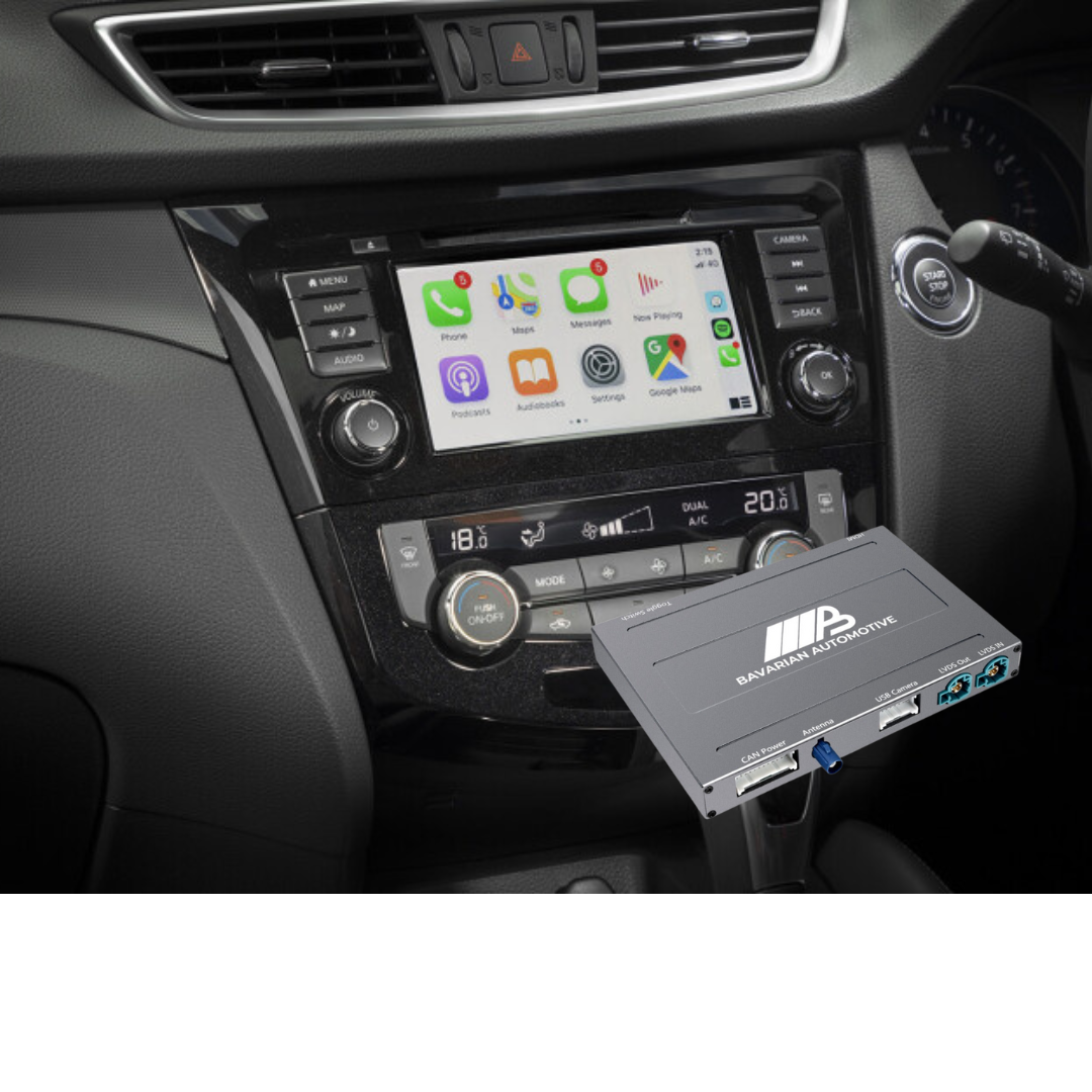 Nissan Navara 2014-2019 Apple CarPlay Android Auto Retrofit
