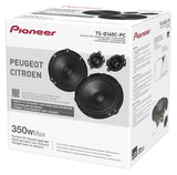 Pioneer TS-Q160C-PC 6.5" Component Speakers for Peugeot, Citroën, DS & Vauxhall