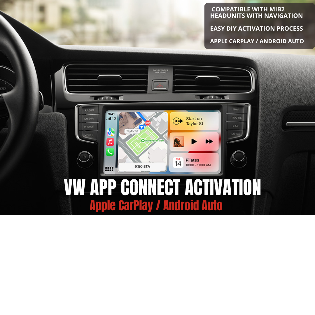 VW App Connect Activation - Apple CarPlay / Android Auto