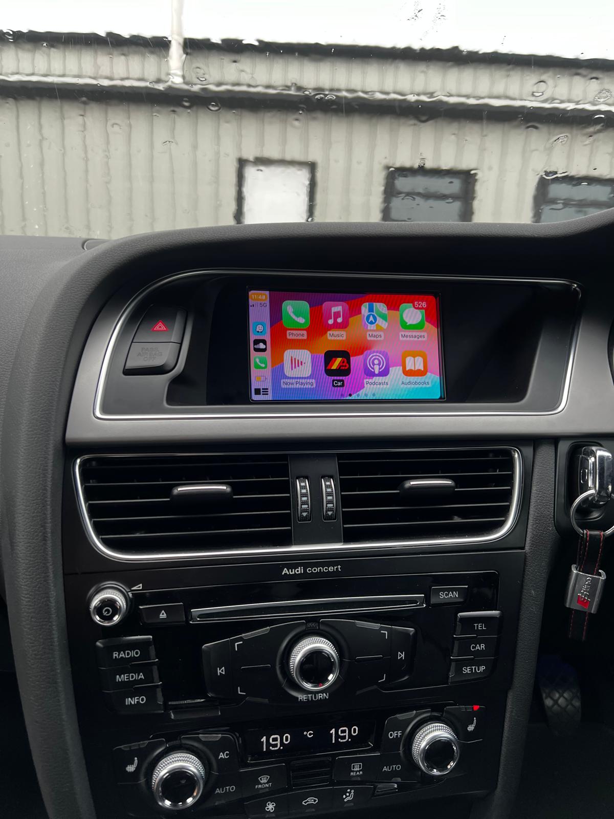 Audi Wireless Apple CarPlay Android Auto MMI Retrofit  (Concert / Symphony (A4 A5 Q5))