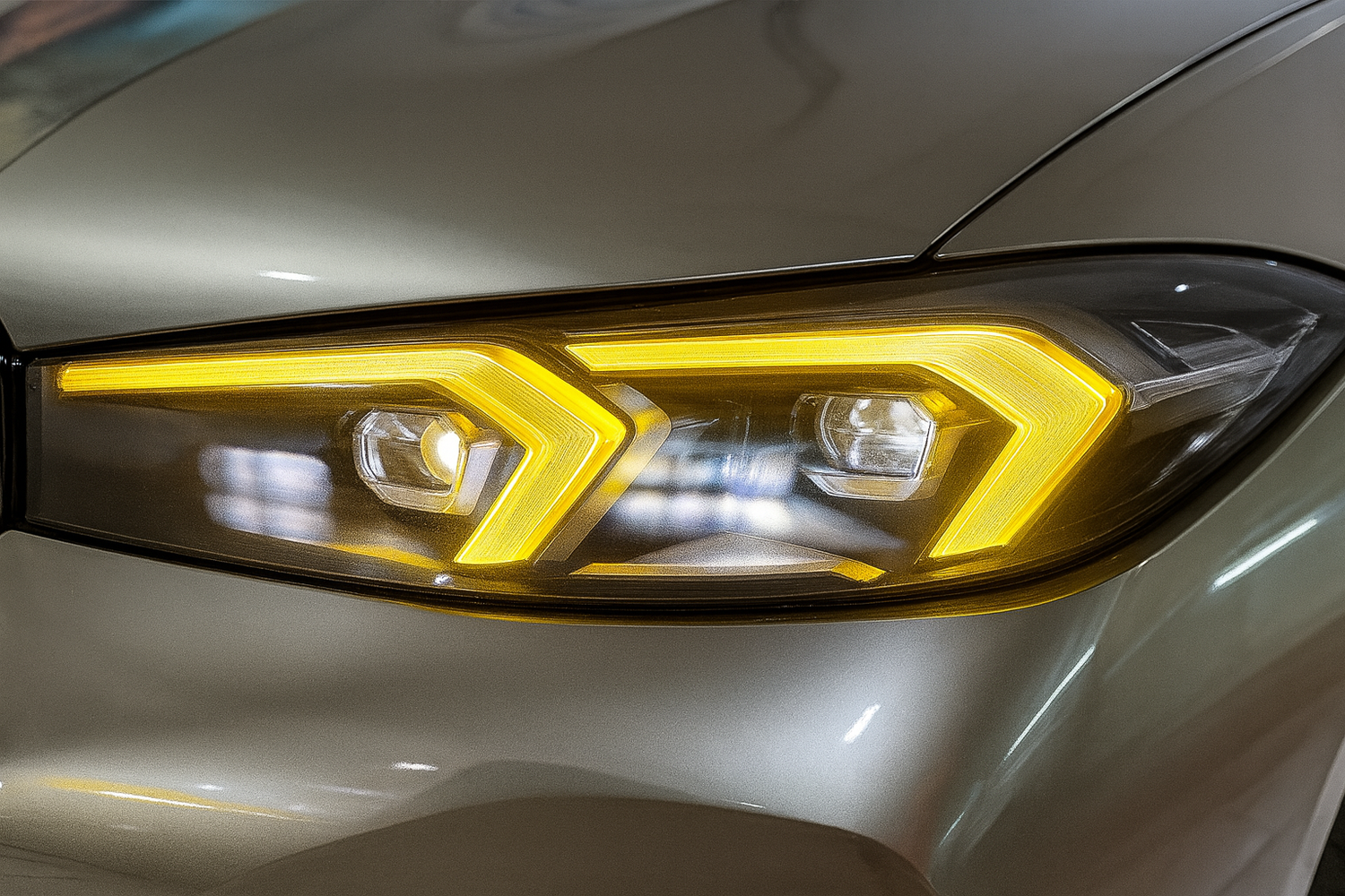 BMW 3 Series G20 G21 G28 2023 Yellow DRL Upgrade For Standard bmw-3-series-g20-g21-g28-2023-yellow-drl-upgrade-for-standard