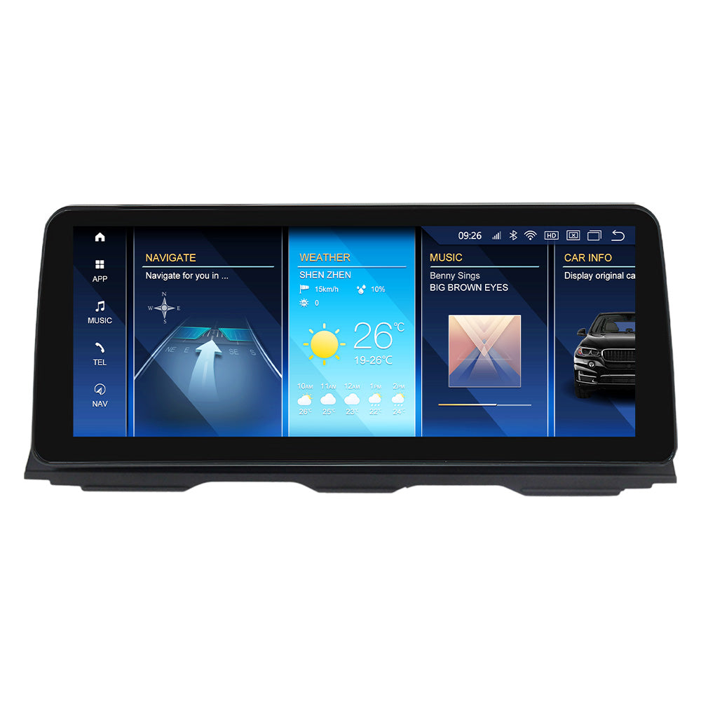 BMW 12.3" Android 13 Touchscreen System Upgrade BMW 5 Series (F10 F11)